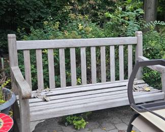 Teak Bench