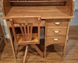 Child's Roll Top Desk