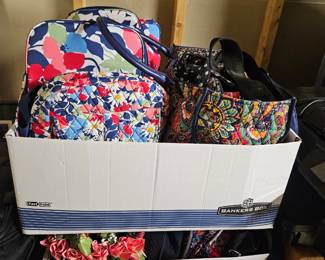Large Selection of Vera Bradley Handbags