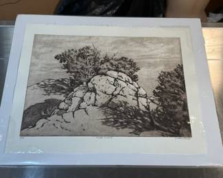 Three Curtiss Thorpe Etchings