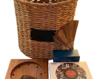 Teak Board Game Table Decoration by Piet Hein for Skjde Skjern