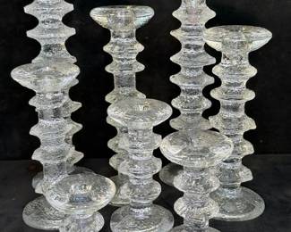 Littala Finland Festivo Candlestick Holders