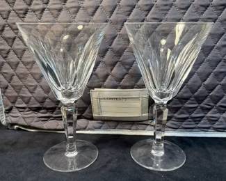 Waterford Sheila Cut Red Wine Glasses