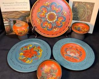 Rosemaling Scandinavian Folk Art