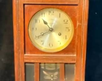 LA CASA ALEMANA, CELAYA, GTO Wooden Box Clock