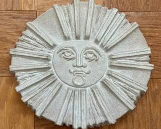 1976 San Diego Celestial Sun Wall Plaque