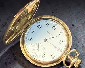 Antique Elgin National Watch Company Pocket Watch