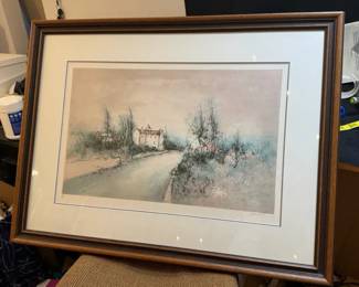 Laurelle Signed Lithograph