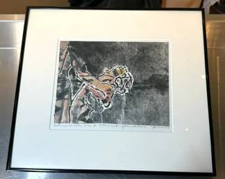 1997 Jan Erion Artwork Dance With Me, I Want To Be Your Partner