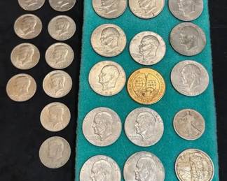 Vintage Coins Tokens