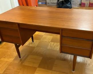 MCM Bookshelf Desk For Restoration