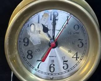 Bell Ships Time Clock