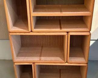 MCM Modular Stackable Shelving System