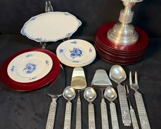 KongeTinn Norwegian Pewter, Royal Copenhagen Other Pieces
