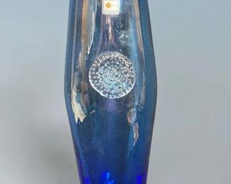 Blenko Handblown Glass Vase