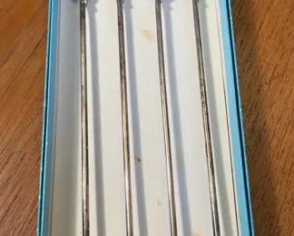 Tiffany Co. Sterling Straw Spoons