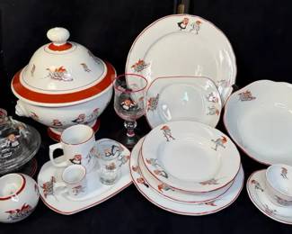 Porsgrund Nisseservise Nisse Christmas tableware
