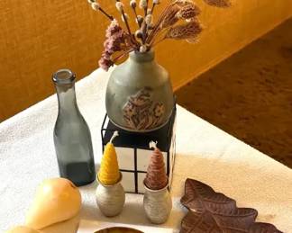 Tremar Pottery Stoneware Vase, Alan Wallwork Tile Other Pieces