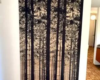 The Pinewood fabric wall panel designed by Ronald Hansen for Grautex of Denmark