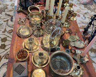 Lots of Brass items