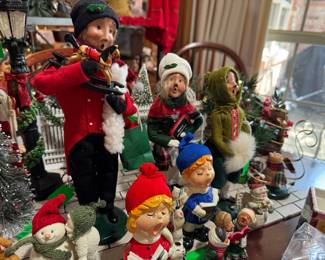 Carolers, Nutcrackers, Ornaments from Modern to Vintage