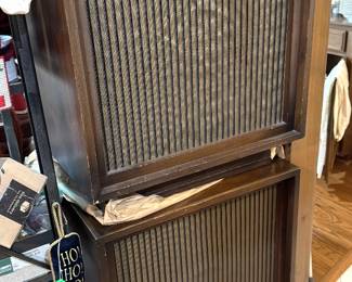 1970s Large box speakers, Bozak, Mid Century, Model B302A