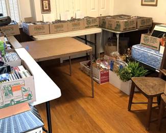 One Room FILLED with Records, CDs, Cassettes, 8 Tracks, DVDs, VHS, 160 linear feet of it ALL