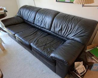 Leather couch $100
