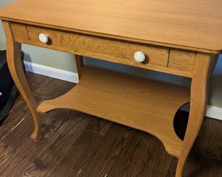 French Provincial Style Oak Writing Desk