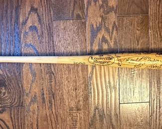 2000 Capital City Bombers Team Signed Bat