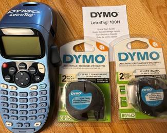 Dymo LetraTag 100H Label Maker with Refills