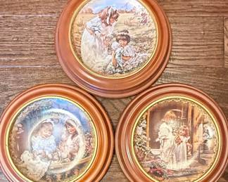 3 Sandra Kuck Sister's Love Forever Plates