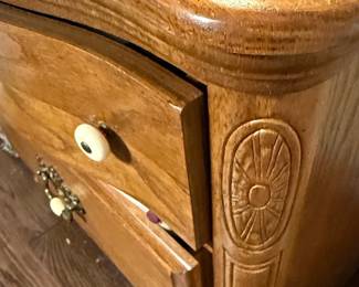 Lexington Victorian Sampler Style Nightstand