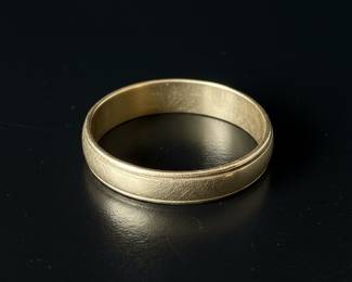 Ben-Mar 14K Gold Wedding Band