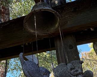 Collection of Four Decorative Garden Wind Chimes