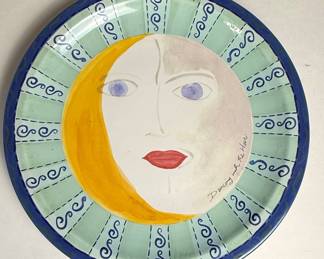 Pfaltzgraff Villa della Luna Dancing Moon Plate
