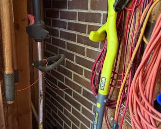 Homelite Trimmer and Ryobi EasyEdge Trimmer