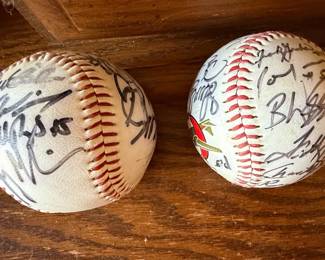 Tennessee Smokies & Minor League Autographed Balls