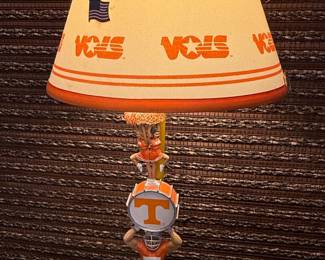 Danbury Mint Tennessee Volunteers Desk Lamp