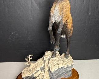 Gene W. 1972 Bighorn Ram Sculpture
