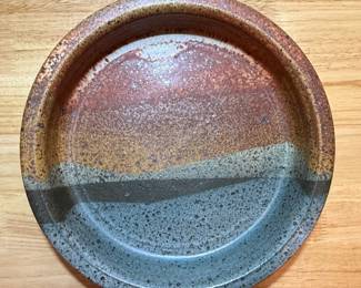 Studio Pottery Stoneware Pie Dish