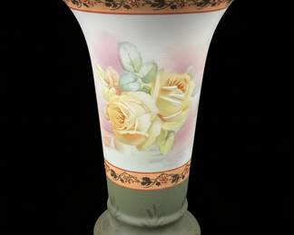 Royal Bayreuth Floral Porcelain Vase