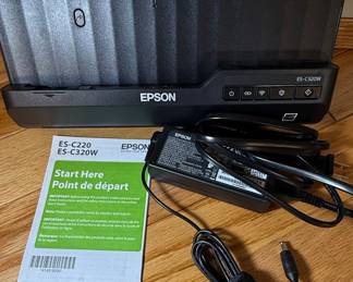 Epson WorkForce ES-C320W Compact Document Scanner