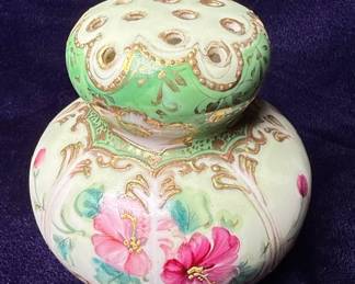 Nippon Oriental China Hat Pin Holder