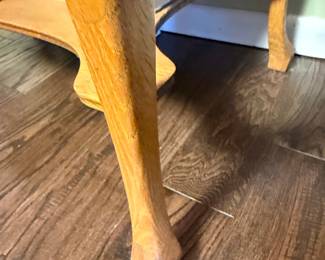 French Provincial Style Oak Writing Desk