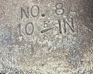 Vintage Cast Iron Skillet and Griddle Set