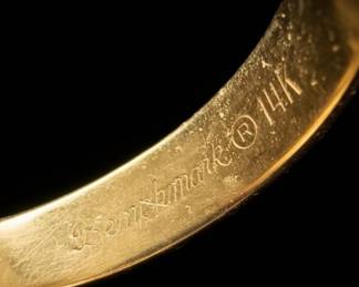 Ben-Mar 14K Gold Wedding Band