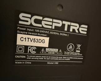 Sceptre H50 LED Television