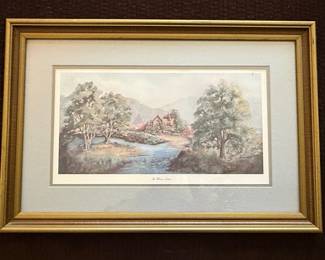 Judith Moore St. Blaise Lane Print