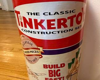 Vintage Tinkertoy Colossal Construction Set
